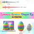 19''Large 3D 5-7 4-6 8-12 Printed Dragon Egg Glow in the Dark,Articulated Dragon Inside, Surprise Big Dragons Egg Toy