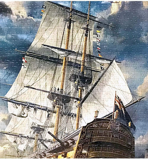 1000 Piece Jigsaw Puzzle - The Great Voyage for Adults and Kids - Educational Toys
