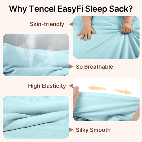 12-18 1.0 2-Way Supersoft Rayon Made from Bamboo Sleep Sack Months Tog Toddler Sleep Sack Baby Wearable Blanket