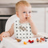 Zainpe 6Pcs Snap Muslin Cotton Baby Bibs, Adjustable Burp Cloths for Toddlers, Soft Drool Bibs
