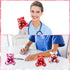 18 Pcs Nurse Week Appreciation Gifts, Mini Plush Bears 4 Inch, Stuffed Animals with Syringe Stethoscope Pattern
