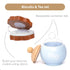 Set 3 4 5 6 UMU Wooden Tea for Kids Pretend Play Tea Party Toy with Colorful Cups, Tea Bags, Lemon Slices & More