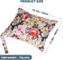 2 2 Pcs Wet Dry Bags for Baby Cloth Diapers,Washable Travel Bags,Beach,Pool,Gym Bag for Swimsuits or Wet Clothes