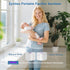 Zyntieu 99.99% 3 90 Portable Pacifier Sanitizer, UV Light Sanitizer Box, Cleaned in Minutes, Disinfection Cycles, USB