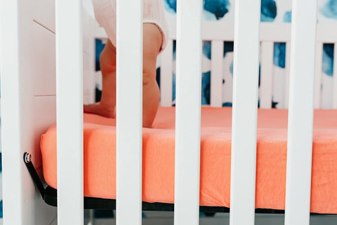 Stella Copper Pearl Premium Knit Crib Sheets - Breathable and Soft, Fitted Sheets for Standard Mattresses, Perfect