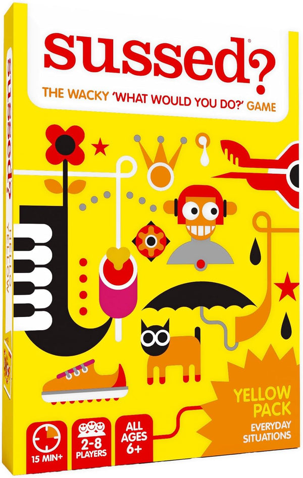 SUSSED The Wacky What Would You Do Social Card Game - Fun