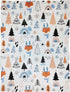 Baby Blanket for Boys Girls, Fox Printed, 30"x40", Soft Plush Minky Blanket for Toddlers Newborn