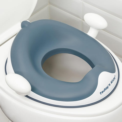 Todays Kids Anti-Slip Baby Training Toilet Seat for Toddlers - Comfortable &