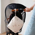 Baby Stroller Storage Bag, Diaper Bag, Infant Carriages Diaper Organizer Pouches, Embroidered Mommy Bag for Outdoor
