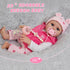 Reborn Baby Dolls 22 Inch Realistic Newborn Girl Handmade for Kids 3+ Year Old