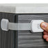 Child Safety Strap Locks, 8-Pack Baby Locks for Cabinets, Drawers, Toilet, Fridge & More with Easy Installation
