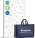 SnugSafe Pack and Play Mattress Pad (38"x26"x1.8"), Waterproof Pack n Play Mattress Pad