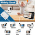 HelloBaby Monitor Charger Replacement, Compatible with HB30 HB50 HB66 HB6550 Baby Camera Monitor for Indoor Use