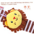 Toyvian 1pc Baby Lion Wrist Rattle Plush Puzzle, Musical Toy Bell, Snap Bracelet, Xmas New Year Jingle Bell Toy