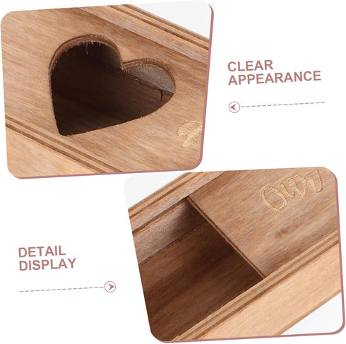 Wooden Pregnancy Test Kit Box - Unique Announcement Gift for Expectant Mothers