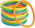 BLUE PANDA 12 Pack Pool Rings for Kids Diving - Multicolored Under Water Swim Dive Rings (6 in)