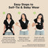 1 KeaBabies Baby Wrap Carrier - All in Original Baby Carrier Newborn to Toddler Sling, Easy to Wear, Hands Free