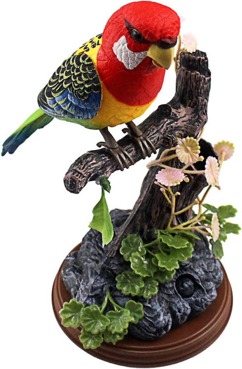 Tipmant Talking Parrots Birds Toys, Electronic Animal Pets Decoration with Recording Playback Function