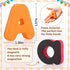 GINMIC Magnetic Letters and Numbers with Magnet Board, Alphabet ABC Magnets, Learning & Educational Toys - Uppercase