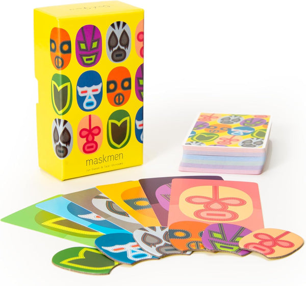 Oink Games Maskmen Strategic Shedding Card Game | 26 Players | Ages