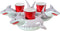 GoFloats Inflatable Pool and Hot Tub Drink Holders (3 Pack) - Choose from Unicorn, Flamingo, Palm Tree and More