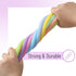 9 Pack, Mr. Pen- Monkey Noodles Fidget Toy, Marshmallow Playground Color Theme, Colorful Non-Toxic Silicone, Stretchy