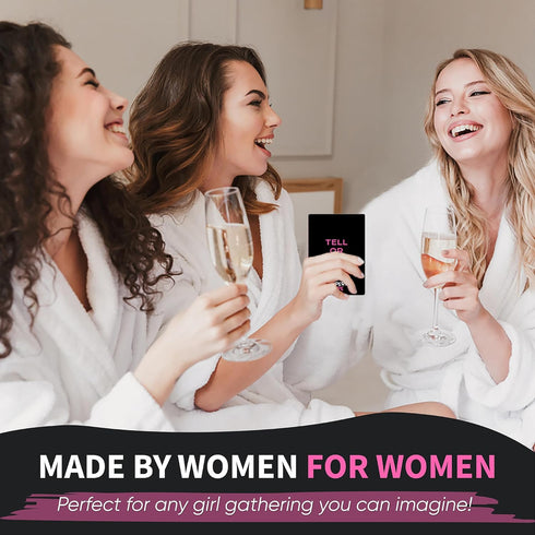 The Ultimate Girls Night Party Game - 5 Topics, Hilarious Drinking Game for Fun Girls Nights