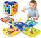 Busy Board for 1+ Year Old, Montessori Educational Toys for 1-4 Year Olds, 6-in-1 Early Development Gifts