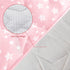 55" 47" Moonsea Hexagon Mat Princess Tent Rug, Plush Soft Playpen Mat Fitted for Monobeach Princess Castle, Non Slip