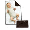 J.L. Childress Full Body Portable Changing Pad - Waterproof, Foldable Diaper Changing Pad for Travel, Black