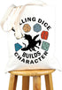 Dungeon Master Dice Bag - DND Player Supplies Bag, Gifts for DND Lovers, Rolling Dice Builds Character