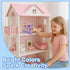 1:12 Scale Dollhouse Bookshelf, Elegant Doll House Book Shelf with Functional Storage, Perfect Doll House Accessories
