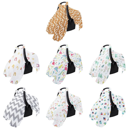 SZYDD Printed Baby Strollers Soft Breathable Cart Seat Sleeve Windproof Basket Protectors Case for Infant Carriers Dust