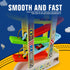 2 3 6 18 Montessori Toys for Year Old Boys Toddlers, Car Ramp Toys with Cars & Race Tracks, Garages and Parking Lots