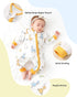 0-18 CARETOO Baby Sleep Sack with Legs Infant Sleepsuit Newborn Long Sleeve Wearable Blanket for Boys Girls Months