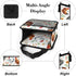 PPIKTC Spacious Hanging Auto Seat Organizer with Ventilated Mesh Pockets for Wet Wipes and Baby Supplies, Chicken