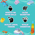 utoyz 15pcs 1 Ferry Fun & Friends & Baby Bath Toys with Ferry Boats, Cars for Bathtub, Trucks, Helicopter, Stacking