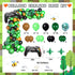 Video Game Birthday Party Balloon Arch Kit, Boy Birthday Party Balloon Supplies, Green Video Game Controller Balloons for Kids Boy Game Birthday Party Decorations, Game Party Balloon Arch Kit for Boy