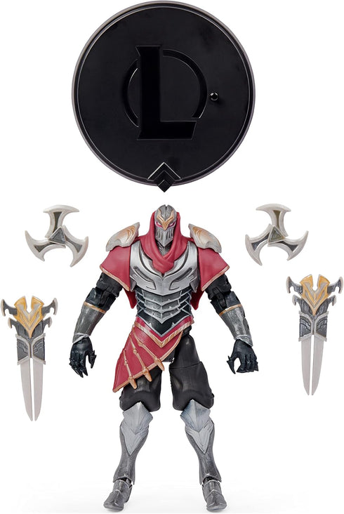 6-Inch Zed Collectible Figure with Premium Details and 2 Accessories, The Champion Collection, Ages 12+