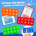 Ten-Frame Math Manipulative for Elementary, Counting Number Math Games, Montessori Educational Toy for Kindergarten