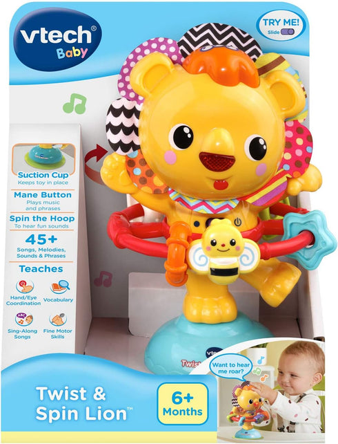 VTech Yellow Twist and Spin Lion