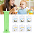 7pcs Reusable Food Pouch Maker Set, Pure Color Toddler Fruit Squeeze Puree Filler, Green