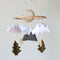 Goukurlsma Woodland Mobile for Crib Forest Baby Mobile for Crib Woodland Crib Mobile