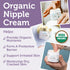 Era Organics Soothing Nipple Butter Breastfeeding Cream - Baby Friendly USDA Organic Balm to Calm Chapped Skin