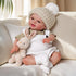 17 Inch 3+ BABESIDE Lifelike Reborn Baby Dolls Dara - Realistic-Newborn Baby Doll Girl Handmade Real Life Baby Dolls