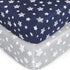 Crib Sheets for Boys or Girls 2 Pack, Fitted Crib Sheet for