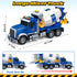 3 4 5 6 SpringFlower Toddler Trucks Toy, Large Mixer Truck Toy with Lights & Sounds, Truck Vehicle Boy Toy for Year Old