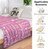 Monogrammed 60"x80 Personalized Baby Blankets for Boys Girls with Name, Custom Kids Blanket for Women Men, Baby Throw