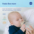 6oz 0+ 3 Pack MAM Premium Glass Wide Neck Baby Bottle with Slow Flow Breastfeeding-Like Silicone Nipple, Easy