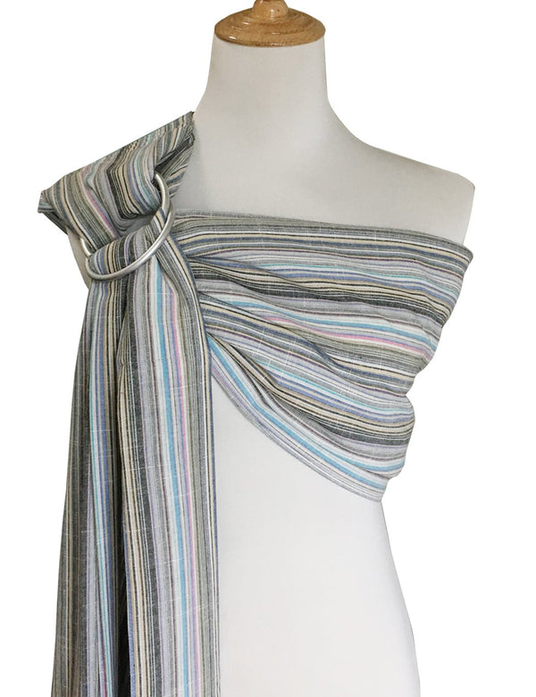 Ring Sling Baby Carrier, Soft Cotton Baby Sling Carrier Newborn to Toddler,
